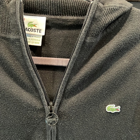Vintage Lacoste zip up sweater ladies size 40 - Picture 2 of 4